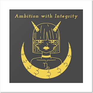 Ambition with Integrity Astrology Posters and Art